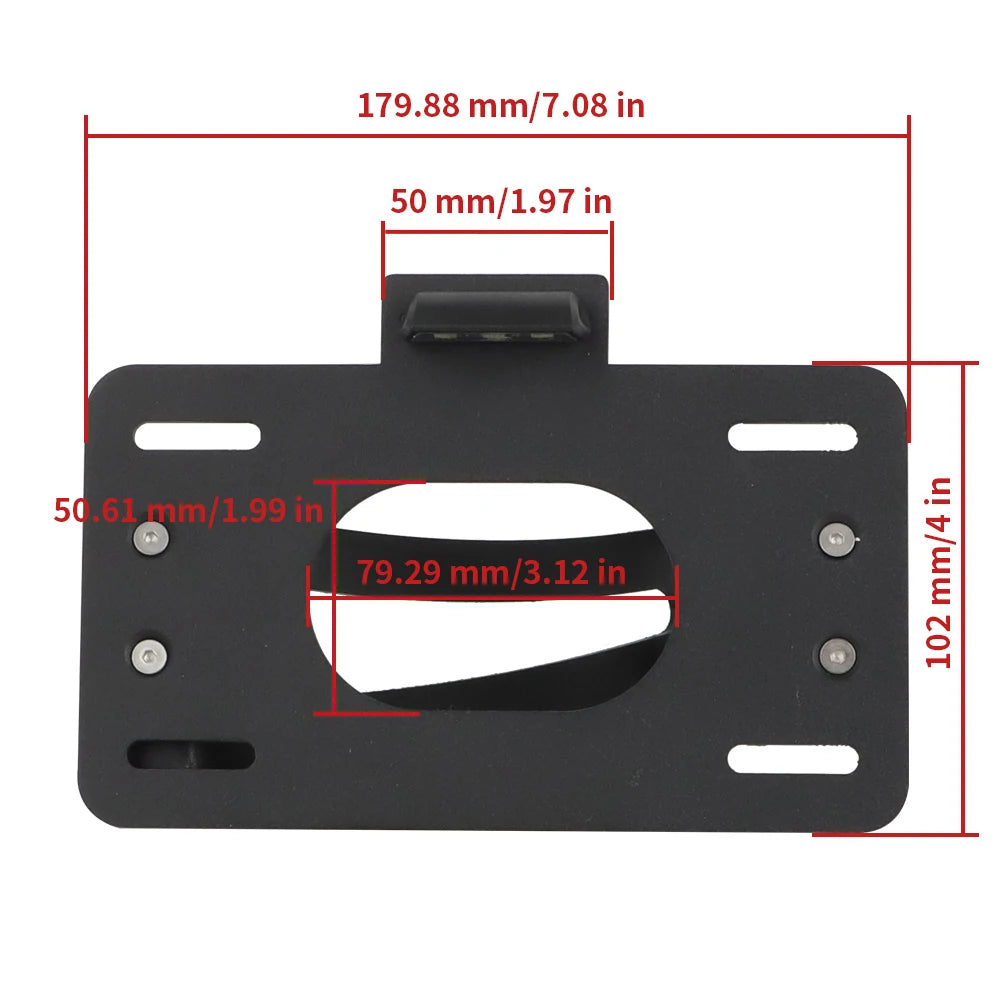 Support de plaque latéral