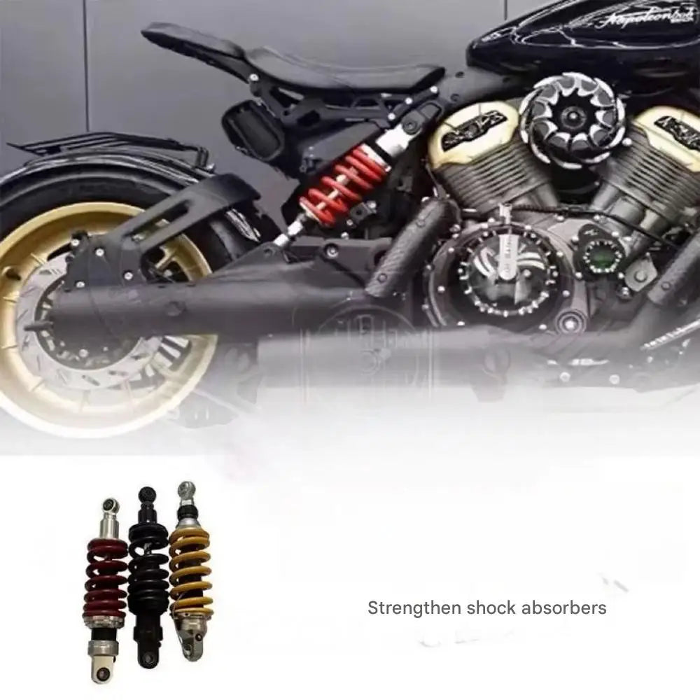 Amortisseurs arrière renforcés