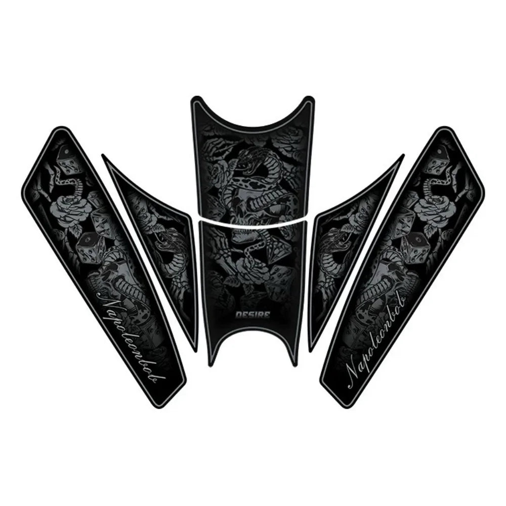 Stickers de réservoir antidérapants et anti-usure