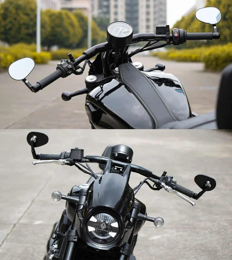 Guidon moto en aluminium