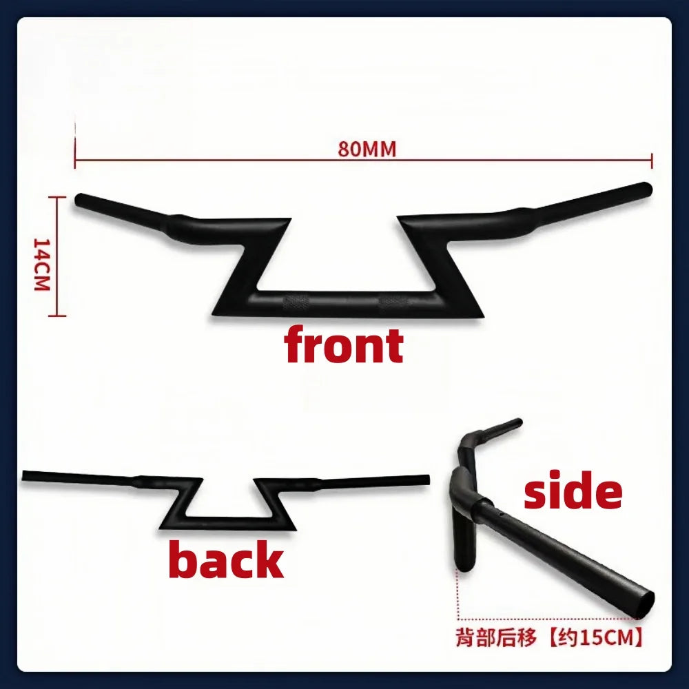 Guidon rétro américain “Lightning” modifié